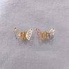Metal Butterfly Small Jaw Clip Side Bangs Hair Clip For Broken Hair