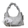 Wild Chain Crossbody Bag Exquisite Pleated