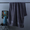 Pure Color Thick Cotton Bath Towel Set Towel Set Increased Pure Cotton Beach Towel Beauty Salon Bath Towel