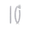 Ribbon - Set With Top-quality Moissanite S925, Silver And Platinum-plated Stud Earrings, A Fashionable And Trendy Accessory That Can Be Tested With A Diamond Pen