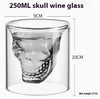 Creative Double-Layer Skull Net Red Glass Whiskey Glass For Home Bar Club Whiskey Wine Vodka And Beer Wine Glass