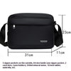 Men's Business Oxford Cloth Horizontal Multi-layer Messenger Bag