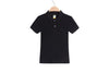 New Children's Clothing Lapel Short-sleeved Cotton Advertising Shirt T-shirt