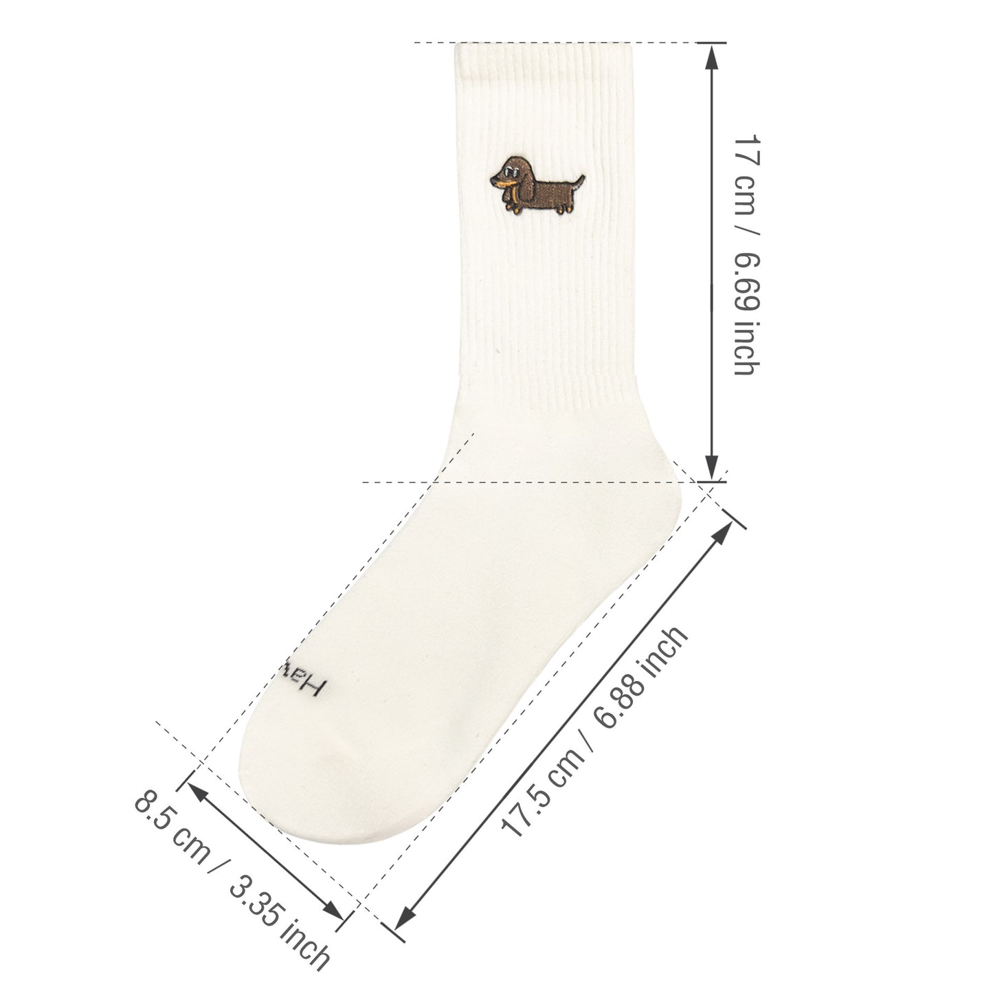 Socks Tube Socks Student White Stockings Four Seasons