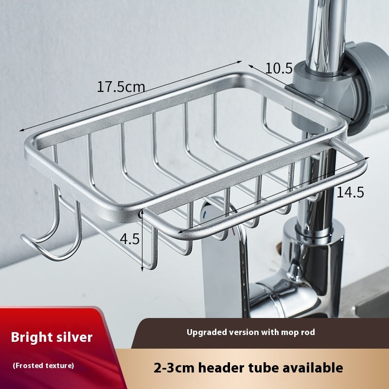 Kitchen Racks Hanging On A Faucet Household