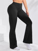 Women's Solid Color Casual High Waist Hip Lift Yoga Pants
