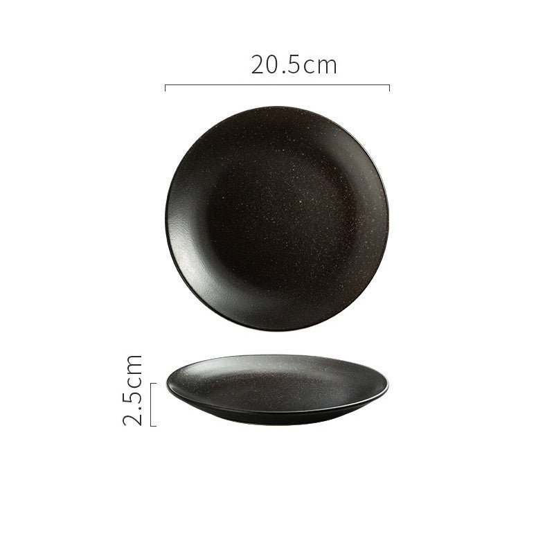 Japanese Tableware Household Ceramic Creative Steak Plate