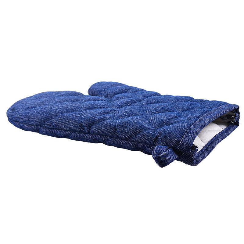 Silicone Insulation Microwave Oven Baking Gloves Protective Fabric