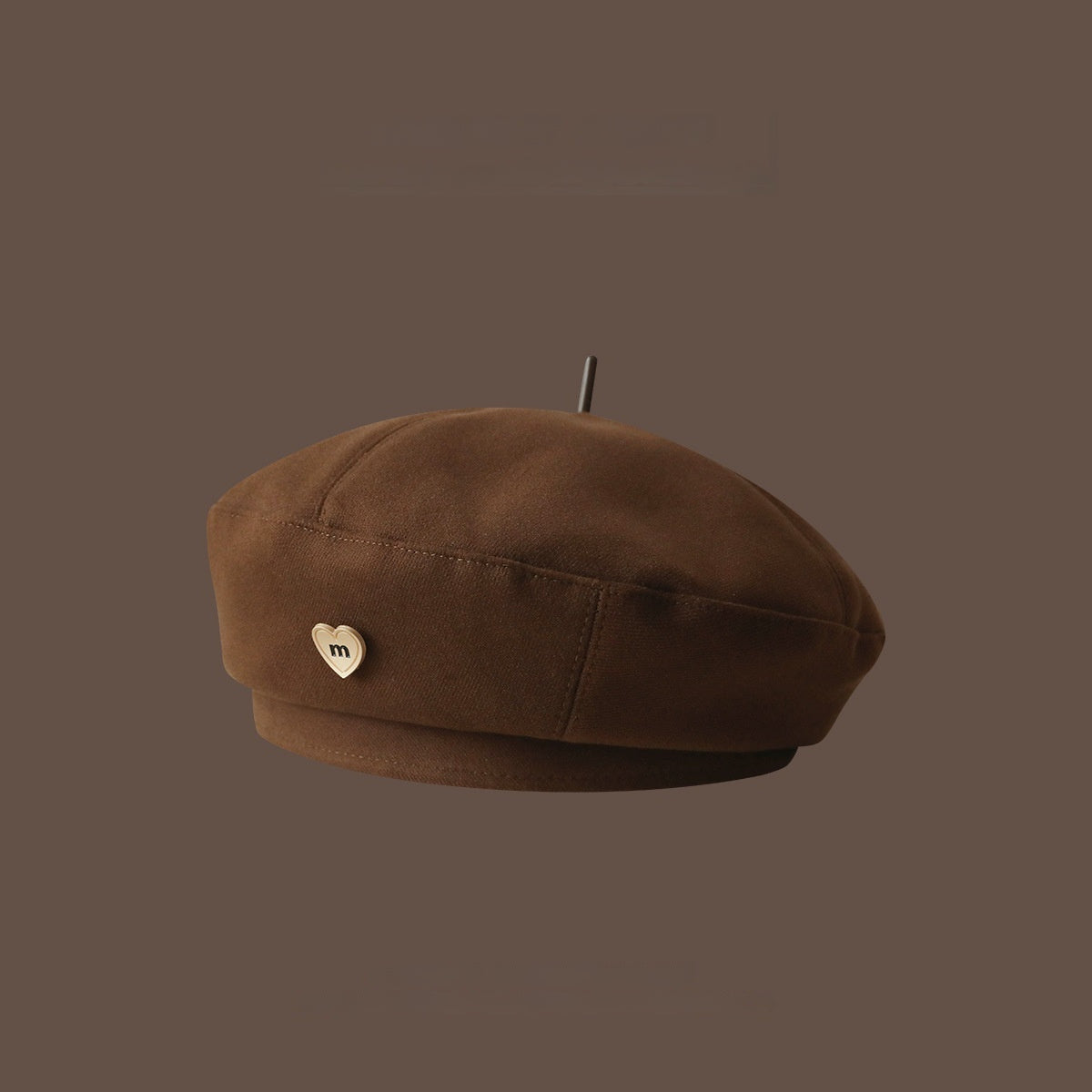 Brown Beret Women's Retro Elegant Hat