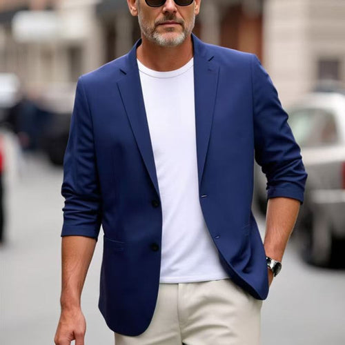 جاكيت بدلة رجالي أنيق وخفيف الوزن