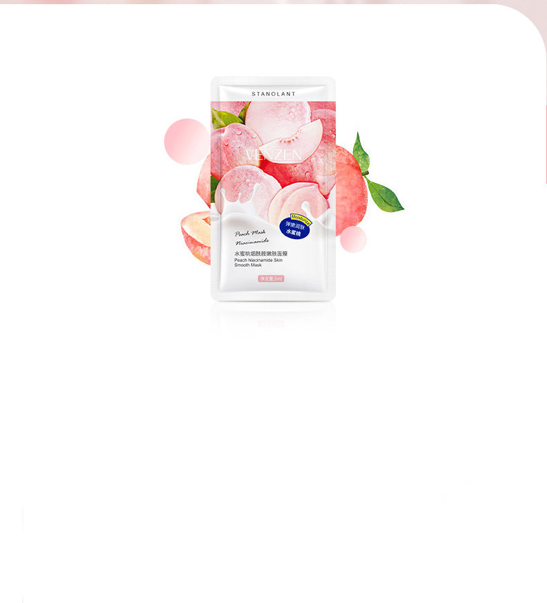 Peach Niacinamide Skin Rejuvenation And Moisturizing Mask