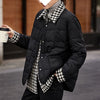 Winter All-matching Simple Stitching Women's Cotton-padded Clothing