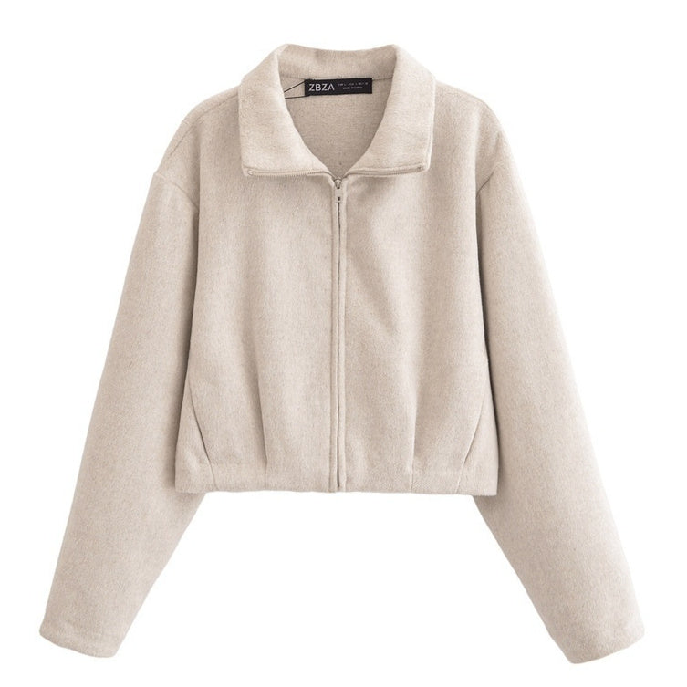 Women's Short Jacket Mid-waist Trousers Fashion Set