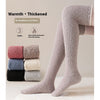 Coral Fleece Knee Socks Women's Autumn And Winter Warm Long Fleece-lined