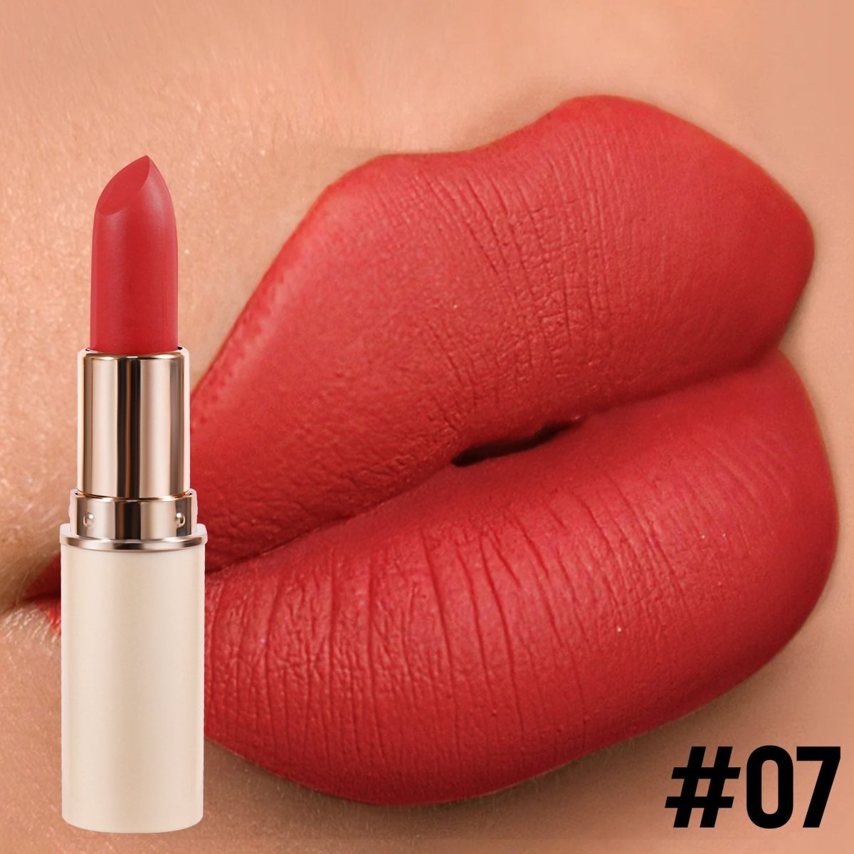 8 Color Matte Lipstick Half Cylinder Design Waterproof - Eshtree
