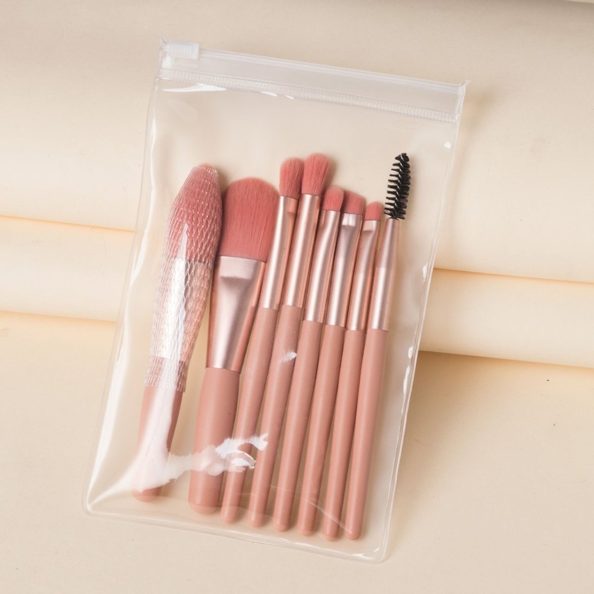 8 PCs Makeup Brushes Suit Portable Beauty Tools - Eshtree