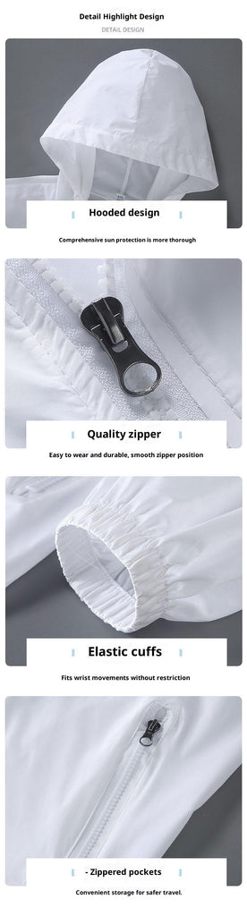 ملابس الحماية من الشمس للرجال في الصيف، شعور رائع في الصيف