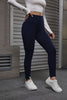 Autumn And Winter Women's Velvet Lift Hip Tight Pants With Elastic High Waist Sports Tight Pants
