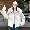 Short Down Jacket Women's Hooded Warm Jacket