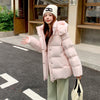 Fashion Thick Loose-fitting Hoodie Small Women's Coat