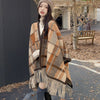 High-end Atmosphere All-matching Tassel Outer Scarf Women's Winter