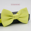 Men's Solid Color Formal Wear Wedding Business Casual Groom Groomsman Bow Tie
