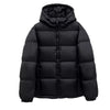 Down Cotton-padded Jacket Women's Hooded Loose And Warm Couple Coat