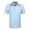 Cuba Beach Top Pocket Guayabella Shirt