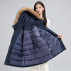 Mid-length Hooded Loose All-matching Thickened Cotton-padded Coat