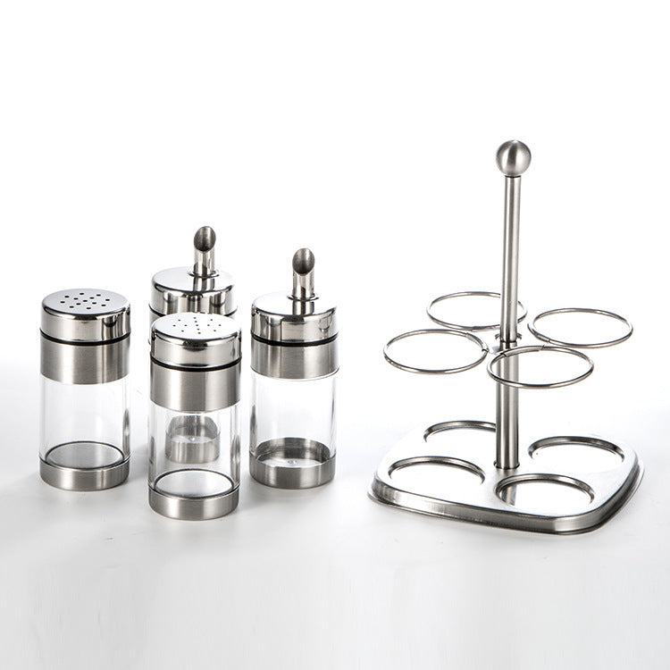 304 Stainless Steel Four-head Seasoning Bottle
