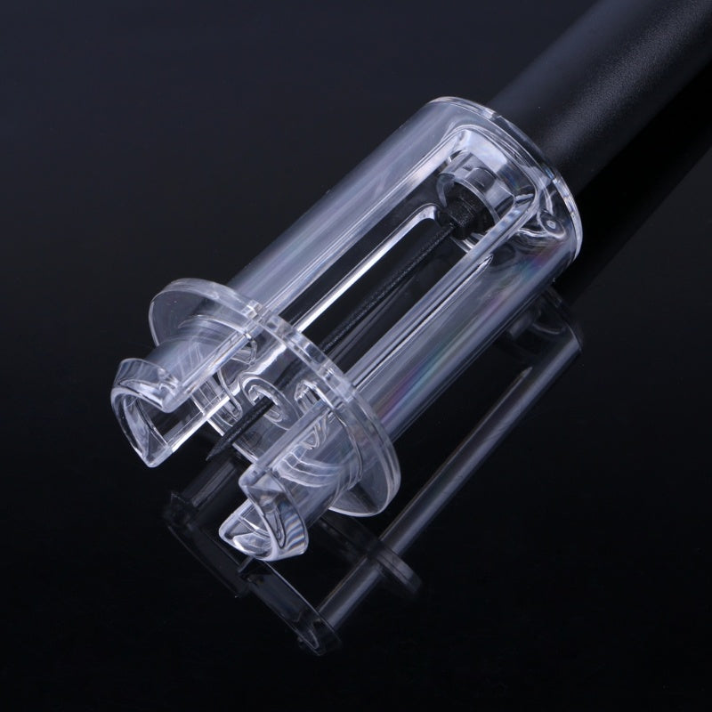 High End Pneumatic Wine Bottle Opener Black Cork Remover Easy Air Pressure Wine Opener H06