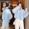 Stand-up Collar Thick Down Cotton Jacket Coat