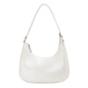 Chinese Style White One Shoulder Crossbody Moon Bag