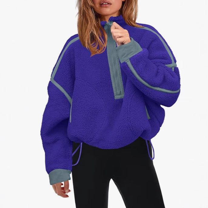 Autumn And Winter Warm Casual Jacket Plush