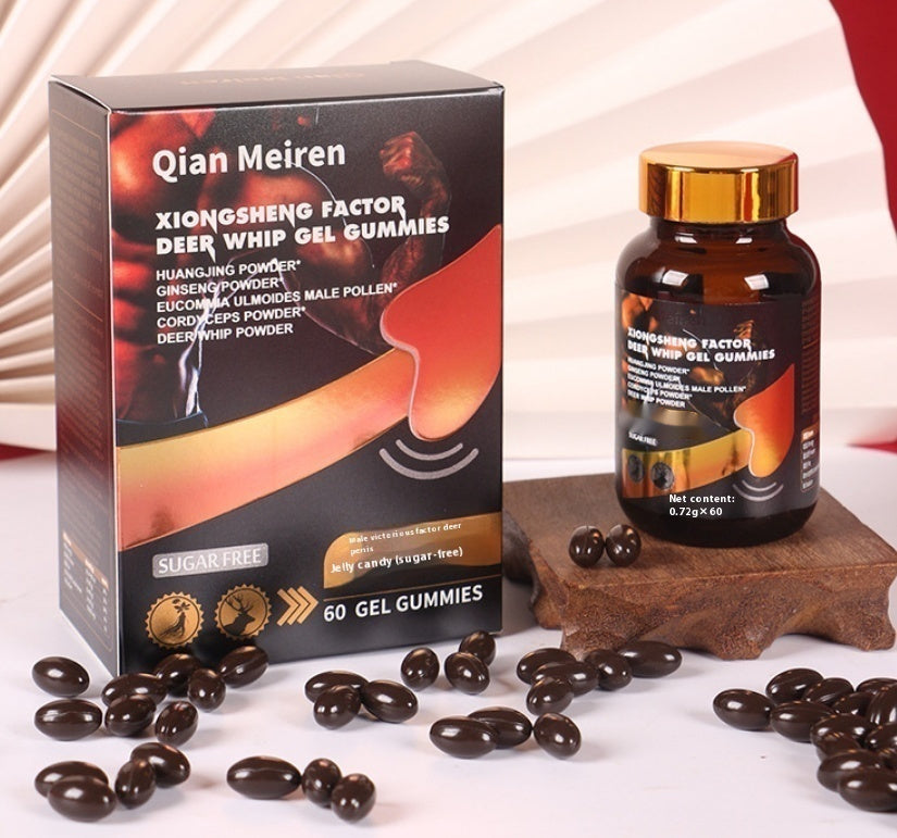 كبسولات شيونغشنغ فاكتور دير بيتزل اللينة للعناية بصحة الفم للرجال