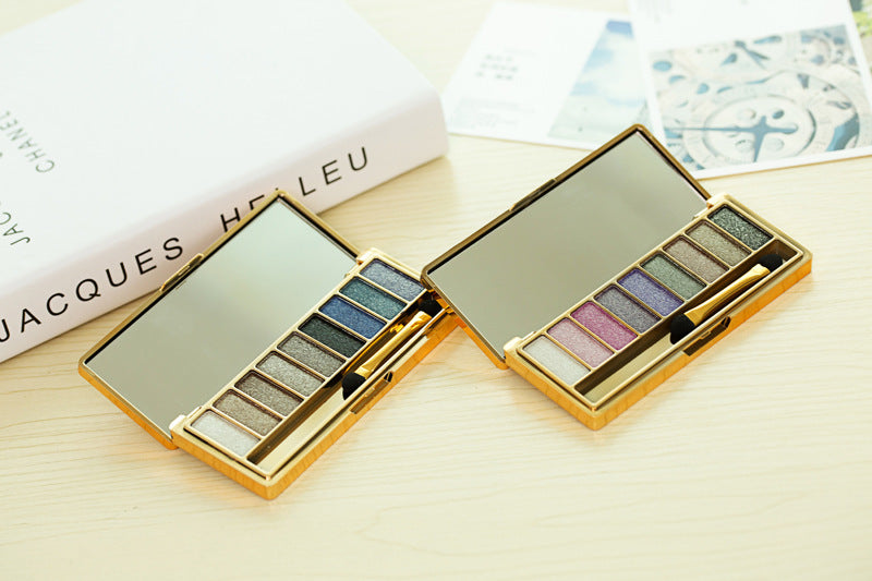 Fashion eyeshadow palette 9 colors matte eyeshadow palette glitter eye shadow makeup nude makeup set