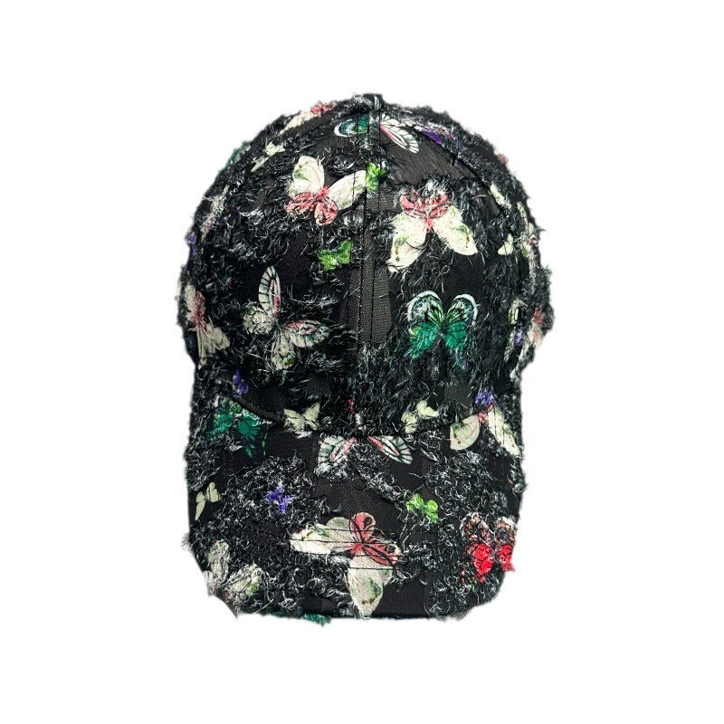 Printed Antique Baseball Cap For Women
