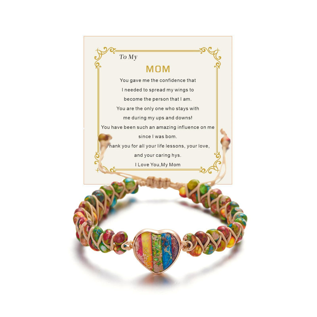 Vintage Handmade Inspirational Bracelet Beautiful Mother's Day Wrist Chain