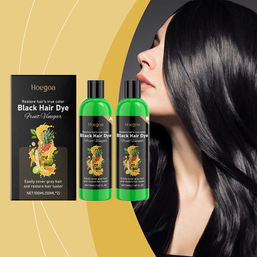 Fruit Vinegar Black AB Hairdressing Agent Lasting Moisturizing Nourishing Plant Extract Hair Care Soft And Smooth Coloring Hairdressing Agent
