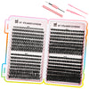 32 Rows Of Eyelashes Book Cluster 640 Segmented Lashes Set