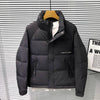Stand Collar Men's Down Jacket Rooms Thick Warm Jacket