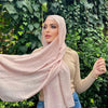 Monochrome Long Scarf Warm Shawl Solid Color Casual Scarf