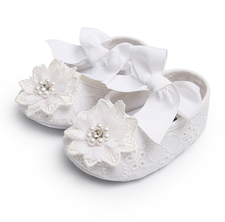 Floret lace women's baby shoes soft soled baby shoes baby shoes walking shoes princess shoes