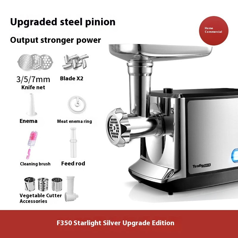 Household Stainless Steel Meat Grinder