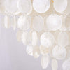 Simple Bedroom Shell Chandelier Eye Protection Room Lighting
