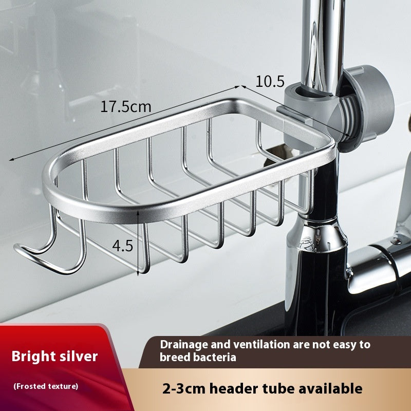 Kitchen Racks Hanging On A Faucet Household