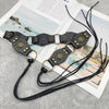 Vintage Flying Ring Design Lace-up Belt