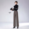 Fashionable All-matching High Waist Drooping Casual Straight Pants