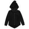 Baby hooded children's jacket