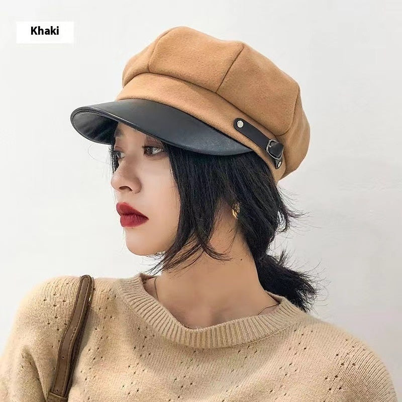 Fashion Beret Woolen Spring Hat For Women